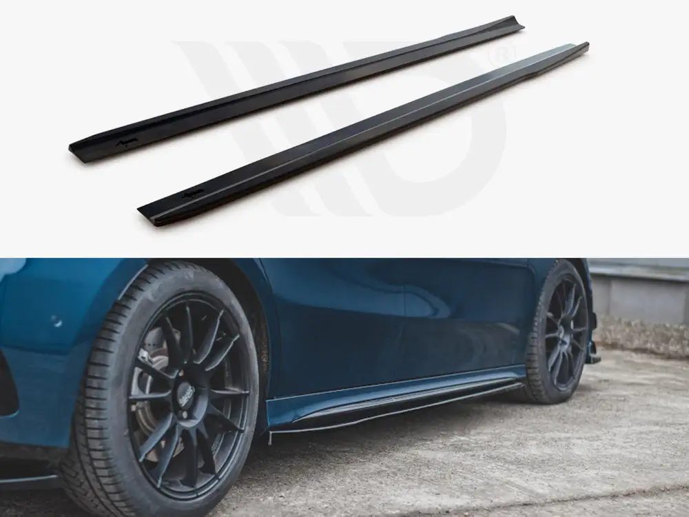 Mercedes A35 AMG W177 (2018-) Side Skirts Diffusers - Maxton Design 1 Mercedes A35 AMG W177 (2018-) Side Skirts Diffusers - Maxton Design