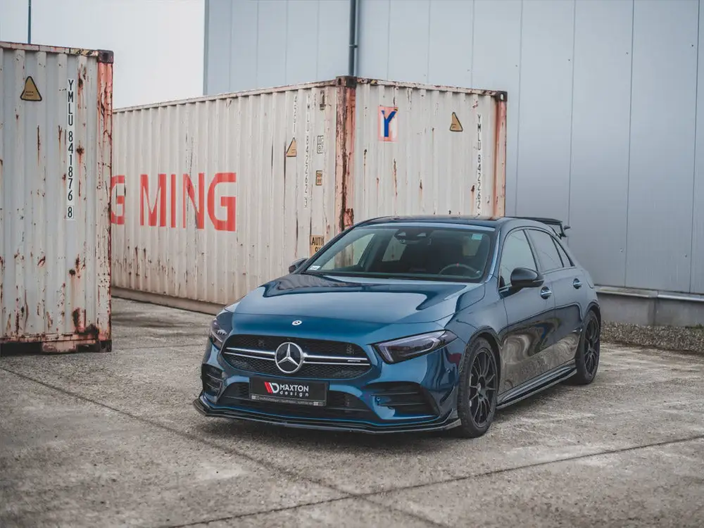 Mercedes A35 AMG W177 (2018-) Side Skirts Diffusers - Maxton Design 2 Mercedes A35 AMG W177 (2018-) Side Skirts Diffusers - Maxton Design - Image 2