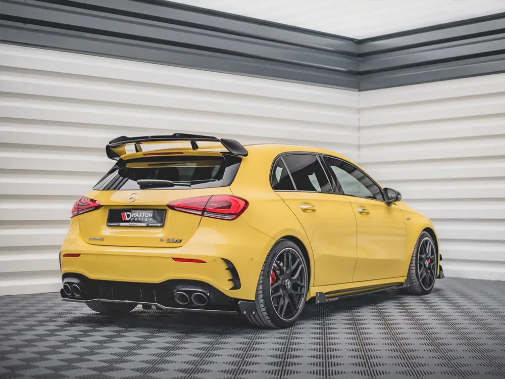Mercedes AMG A45 S (2019-) Central Rear Splitter - Maxton Design 2 Mercedes AMG A45 S (2019-) Central Rear Splitter - Maxton Design - Image 2