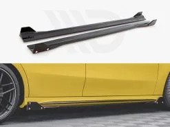 Mercedes AMG A45 S (2019-) Side Skirts Diffusers V2 - Maxton Design