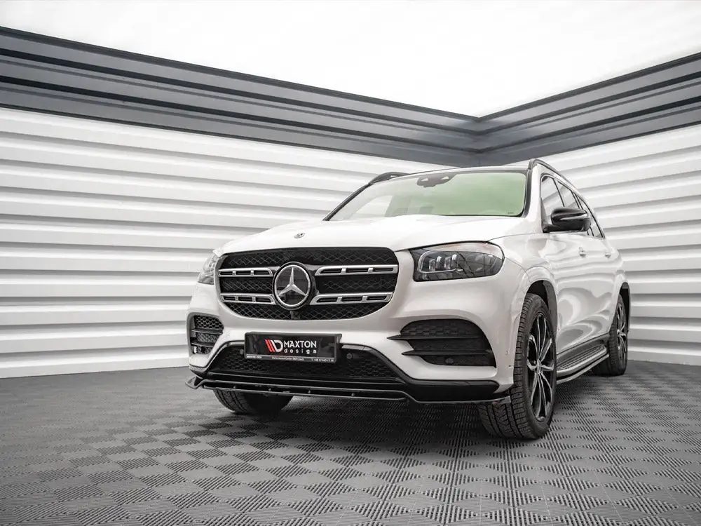 Mercedes GLS Amg-line X167 (2019-) Front Splitter - Maxton Design 2 Mercedes GLS Amg-line X167 (2019-) Front Splitter - Maxton Design - Image 2