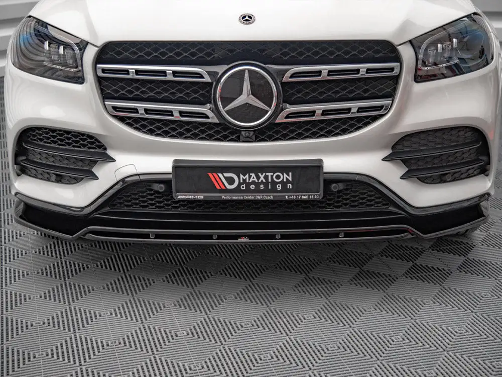 Mercedes GLS Amg-line X167 (2019-) Front Splitter - Maxton Design 3 Mercedes GLS Amg-line X167 (2019-) Front Splitter - Maxton Design - Image 3