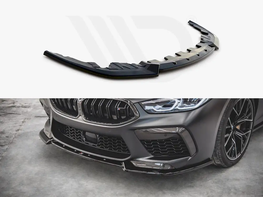 BMW M8 GRAN Coupe F93 (2019-) Front Splitter V3 - Maxton Design 1 BMW M8 GRAN Coupe F93 (2019-) Front Splitter V3 - Maxton Design