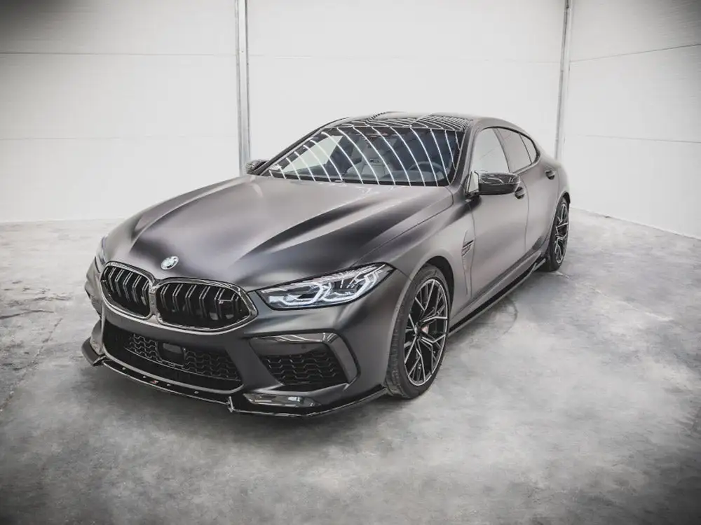BMW M8 GRAN Coupe F93 (2019-) Front Splitter V3 - Maxton Design 2 BMW M8 GRAN Coupe F93 (2019-) Front Splitter V3 - Maxton Design - Image 2