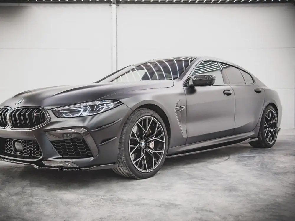 BMW M8 GRAN Coupe F93 / 8 GRAN Coupe M-pack G16 (2019-) Side Skirts Diffusers V.2 - Maxton Design 2 BMW M8 GRAN Coupe F93 / 8 GRAN Coupe M-pack G16 (2019-) Side Skirts Diffusers V.2 - Maxton Design - Image 2