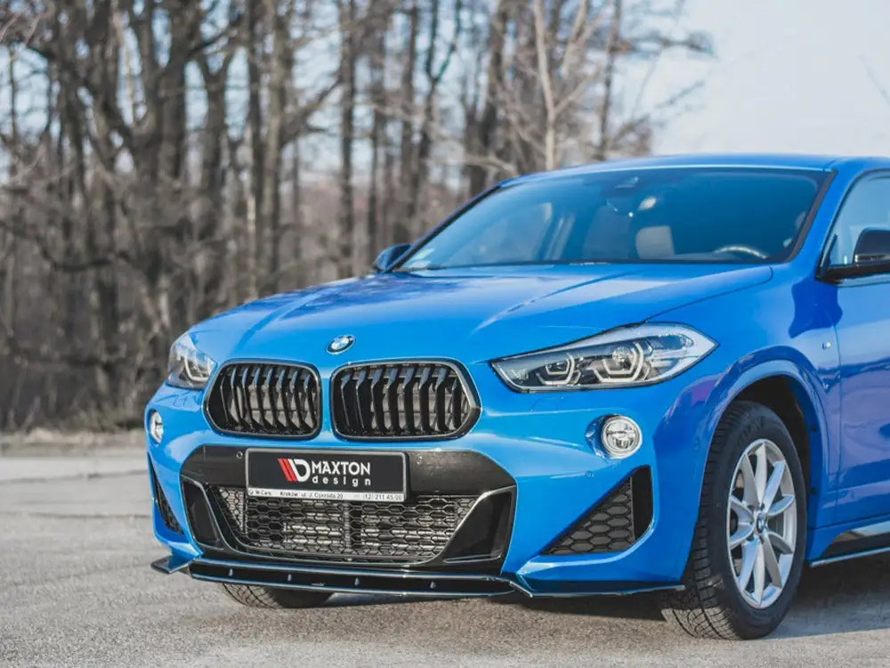 BMW X2 F39 M Sport (2016-) Front Splitter - Maxton Design 2 BMW X2 F39 M Sport (2016-) Front Splitter - Maxton Design - Image 2