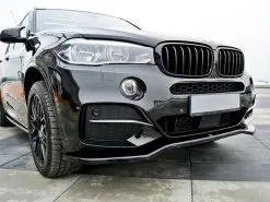 BMW X5 F15 M50D (2014-2018) Front Splitter V.1 - Maxton Design