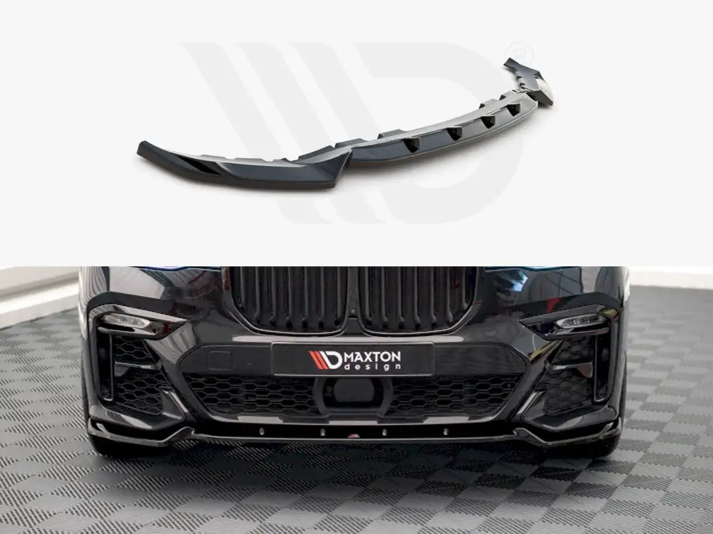 BMW X7 G07 (2018-) Front Splitter V2 - Maxton Design 1 BMW X7 G07 (2018-) Front Splitter V2 - Maxton Design