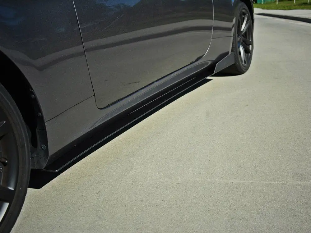 Hyundai Genesis MK1 Coupe (2009-2012) Racing Side Skirts Diffusers - Maxton Design 1 Hyundai Genesis MK1 Coupe (2009-2012) Racing Side Skirts Diffusers - Maxton Design
