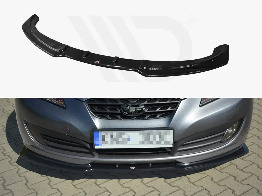 Hyundai Genesis MK1 Coupe (2009-2012) Front Splitter - Maxton Design 1 Hyundai Genesis MK1 Coupe (2009-2012) Front Splitter - Maxton Design