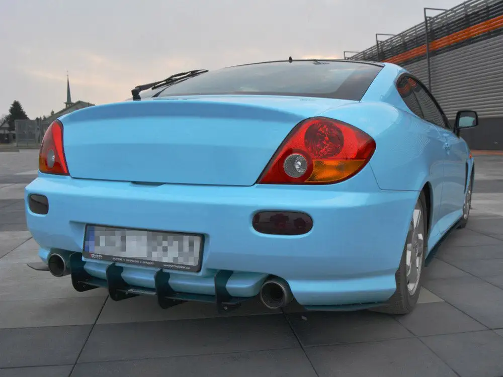 Hyundai Tiburon (Coupe) MK2 Facelift (2005-2008) Rear Diffuser - Maxton Design 4 Hyundai Tiburon (Coupe) MK2 Facelift (2005-2008) Rear Diffuser - Maxton Design - Image 4