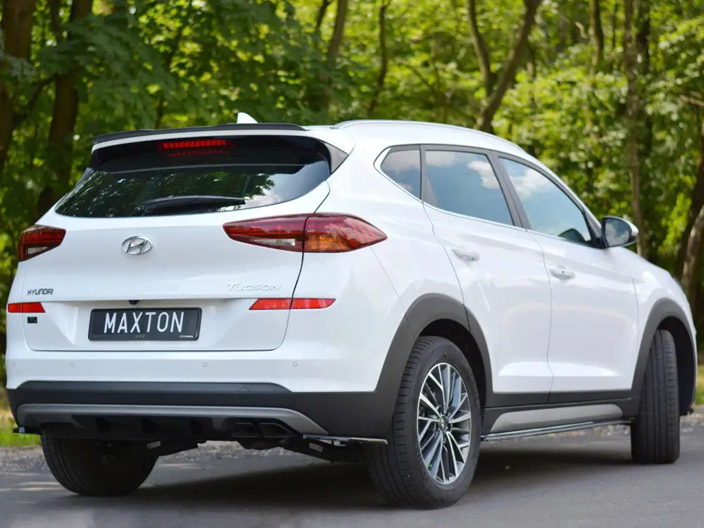 Hyundai Tucson MK3 Facelift (2018-UP) Spoiler Extension - Maxton Design 2 Hyundai Tucson MK3 Facelift (2018-UP) Spoiler Extension - Maxton Design - Image 2