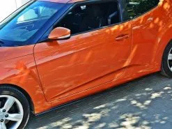 Hyundai Veloster Side Skirts Diffusers - Maxton Design -Headlights, Tail Lights & Body Electrical Parts 20211121193110 619a9e7e2c72b