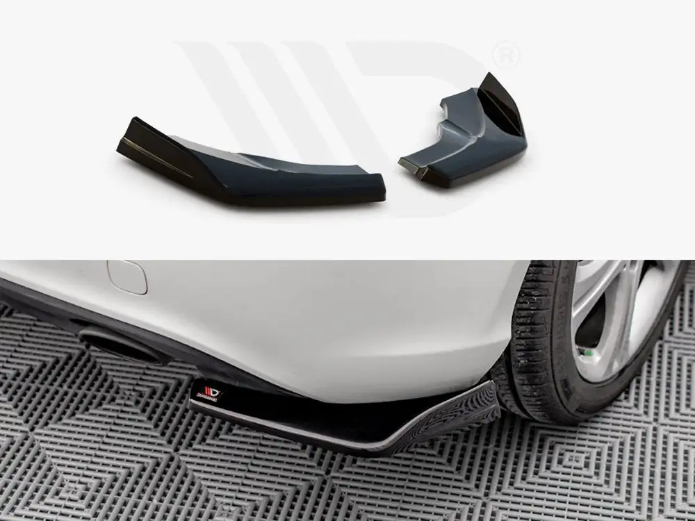 Mercedes A W176 (2012-2015) Rear Side Splitters V.1 - Maxton Design 1 Mercedes A W176 (2012-2015) Rear Side Splitters V.1 - Maxton Design