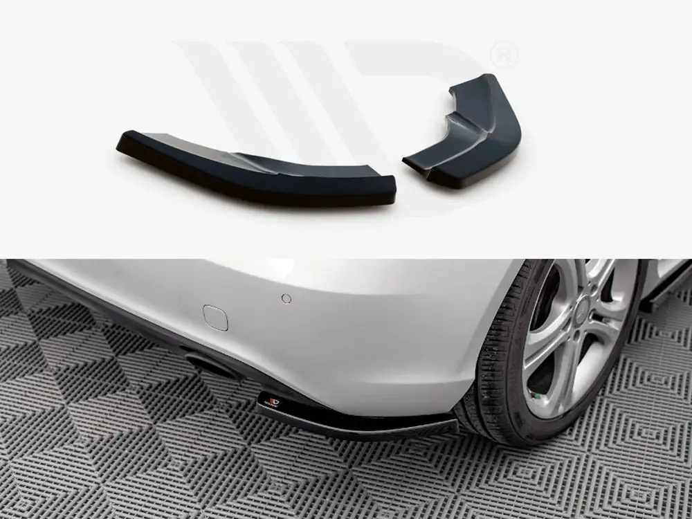 Mercedes A W176 (2012-2015) Rear Side Splitters V.2 - Maxton Design 1 Mercedes A W176 (2012-2015) Rear Side Splitters V.2 - Maxton Design
