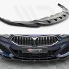 BMW 8 Coupe M-pack G15 / 8 GRAN Coupe M-pack G16 (2018-) Front Splitter V.4 - Maxton Design