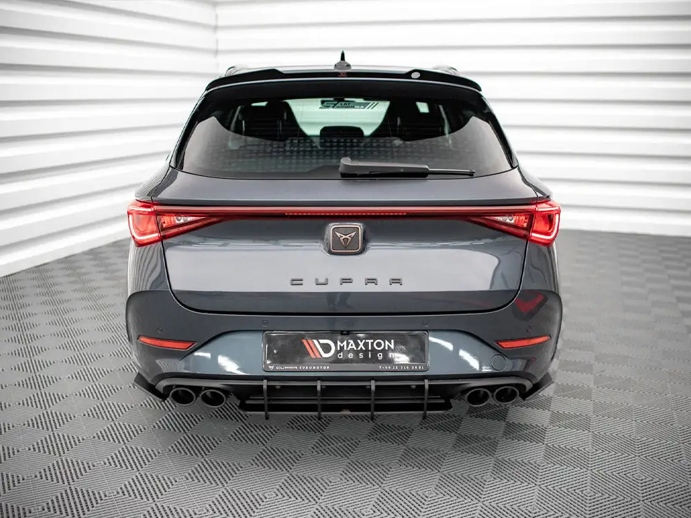 Cupra Leon ST (2020-) Street PRO Rear Side Splitters - Maxton Design 2 Cupra Leon ST (2020-) Street PRO Rear Side Splitters - Maxton Design - Image 2
