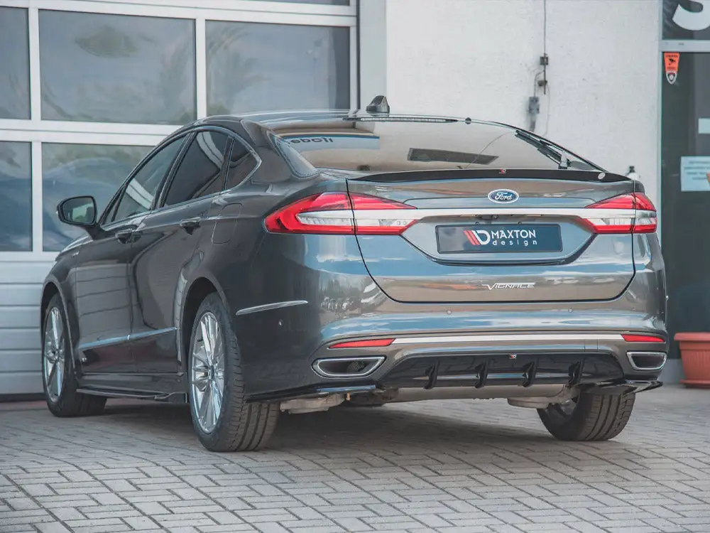 Ford Mondeo Saloon MK5 Facelift (2019-) Spoiler CAP - Maxton Design 2 Ford Mondeo Saloon MK5 Facelift (2019-) Spoiler CAP - Maxton Design - Image 2