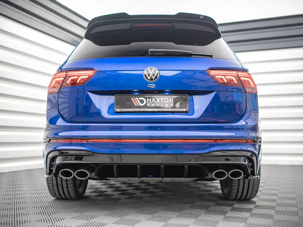 VW Tiguan R MK2 Facelift (2020-) Rear Valance - Maxton Design 3 VW Tiguan R MK2 Facelift (2020-) Rear Valance - Maxton Design - Image 3