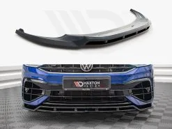 VW Tiguan R / R-line MK2 Facelift (2020-) Front Splitter V.1 - Maxton Design