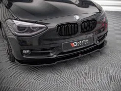 BMW 1 F20 (2011-2015) Front Splitter V.1 - Maxton Design -Headlights, Tail Lights & Body Electrical Parts 20220104195235 61d4a5830a110