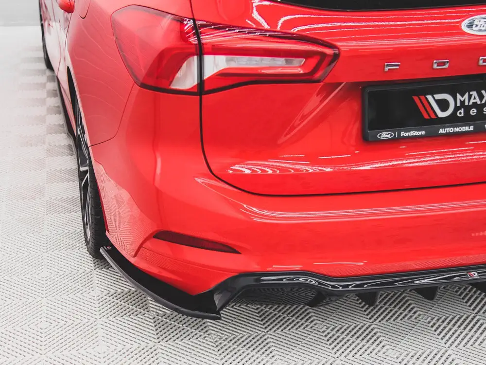 Ford Focus ST-Line Estate Mk4 (2018-) Rear Side Splitters V.3 - Maxton Design 2 Ford Focus ST-Line Estate Mk4 (2018-) Rear Side Splitters V.3 - Maxton Design - Image 2