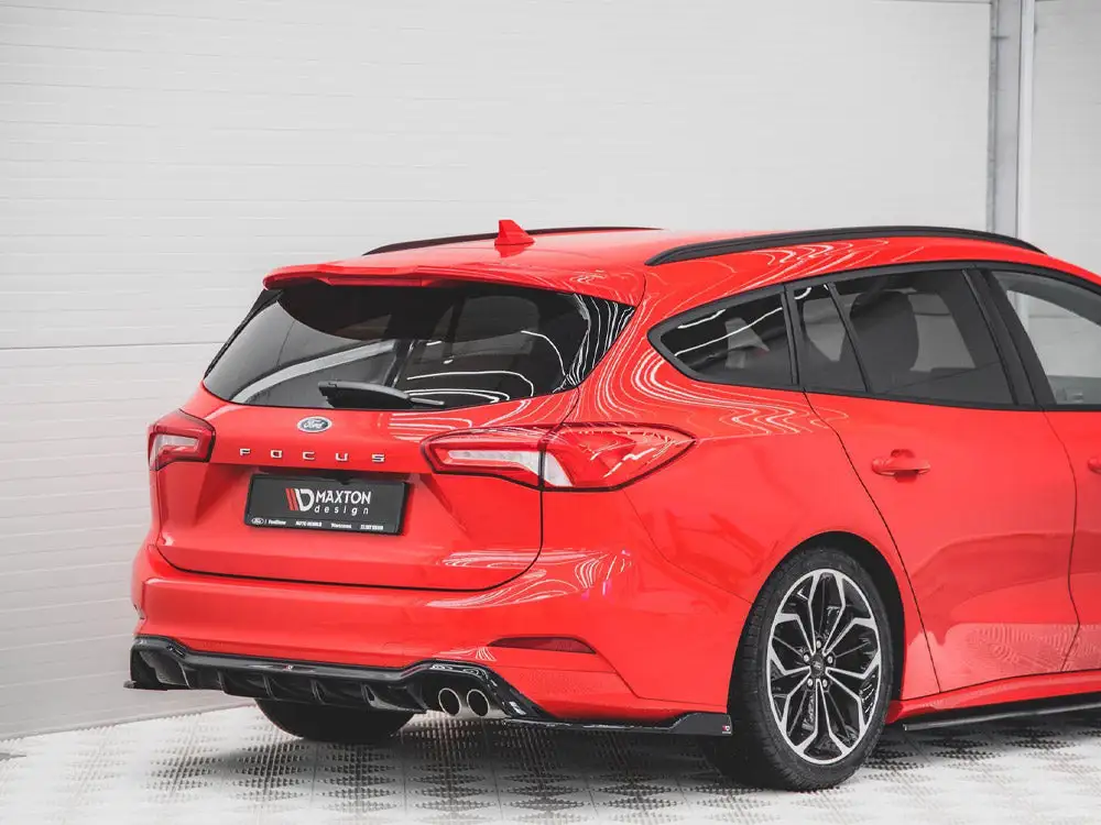 Ford Focus ST-Line Estate Mk4 (2018-) Rear Side Splitters V.4 - Maxton Design 2 Ford Focus ST-Line Estate Mk4 (2018-) Rear Side Splitters V.4 - Maxton Design - Image 2