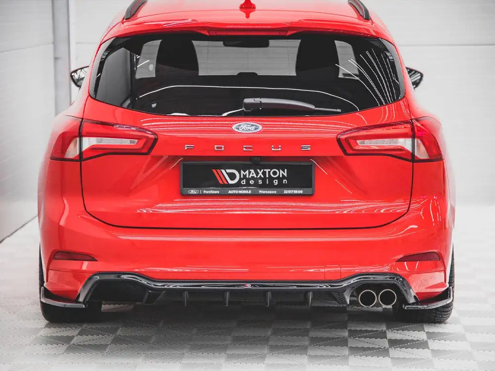 Ford Focus ST-Line Estate Mk4 (2018-) Rear Side Splitters V.4 - Maxton Design 3 Ford Focus ST-Line Estate Mk4 (2018-) Rear Side Splitters V.4 - Maxton Design - Image 3