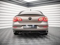 VW Passat CC (2008-2012) Central Rear Splitter - Maxton Design -Headlights, Tail Lights & Body Electrical Parts 20220124204920 61ef10d02e9c2