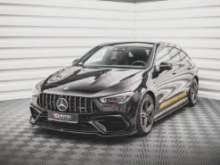 Mercedes-amg CLA 45 AERO C118 (2019-) Front Splitter V.1 - Maxton Design -Headlights, Tail Lights & Body Electrical Parts 20220125154507 61f01b03d6d00