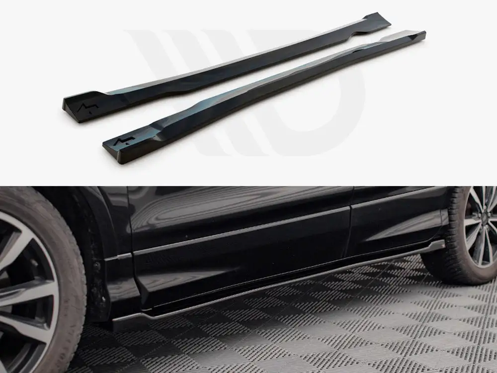 Ford Escape St-line MK3 (2012-2019) Side Skirts Diffusers - Maxton Design 1 Ford Escape St-line MK3 (2012-2019) Side Skirts Diffusers - Maxton Design