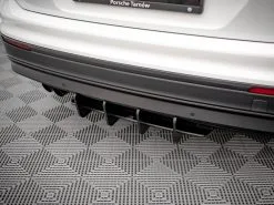 VW Tiguan MK2 (2015-2020) Street PRO Rear Diffuser - Maxton Design -Headlights, Tail Lights & Body Electrical Parts 20220223191832 621688880330f