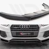 Audi Q3 8U Facelift (2014-2018) Front Splitter V.2 - Maxton Design