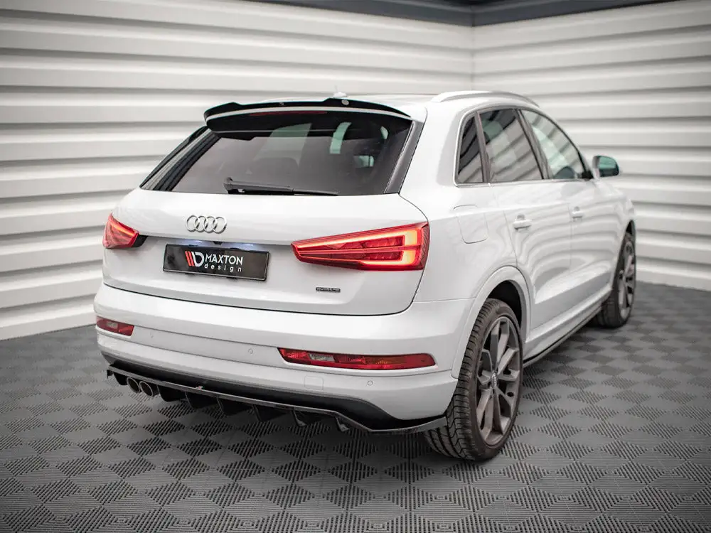 Audi Q3 8U Facelift (2014-2018) Spoiler CAP - Maxton Design 2 Audi Q3 8U Facelift (2014-2018) Spoiler CAP - Maxton Design - Image 2