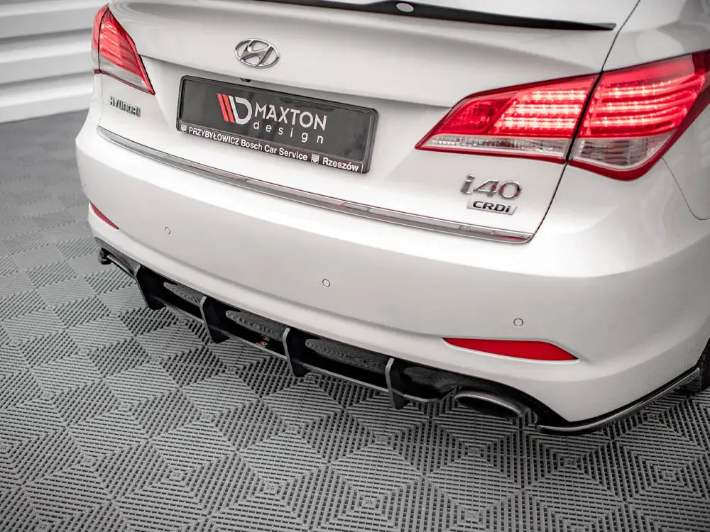 Hyundai I40 MK1 (2011-2014) Street PRO Rear Diffuser - Maxton Design 4 Hyundai I40 MK1 (2011-2014) Street PRO Rear Diffuser - Maxton Design - Image 4