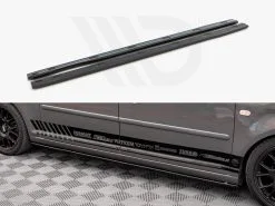 VW Caddy Long MK3 Facelift (2010-2015) Side Skirts Diffusers - Maxton Design