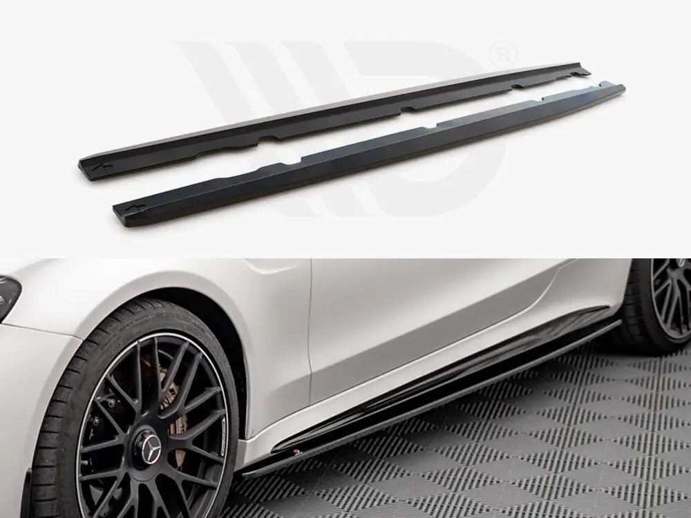 Mercedes-amg C 63AMG Coupe C205 Facelift (2018-2021) Side Skirts Diffusers V.1 - Maxton Design 1 Mercedes-amg C 63AMG Coupe C205 Facelift (2018-2021) Side Skirts Diffusers V.1 - Maxton Design