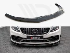 Mercedes-amg C63 Coupe C205 Facelift (2018-2021) Front Splitter V.3 - Maxton Design