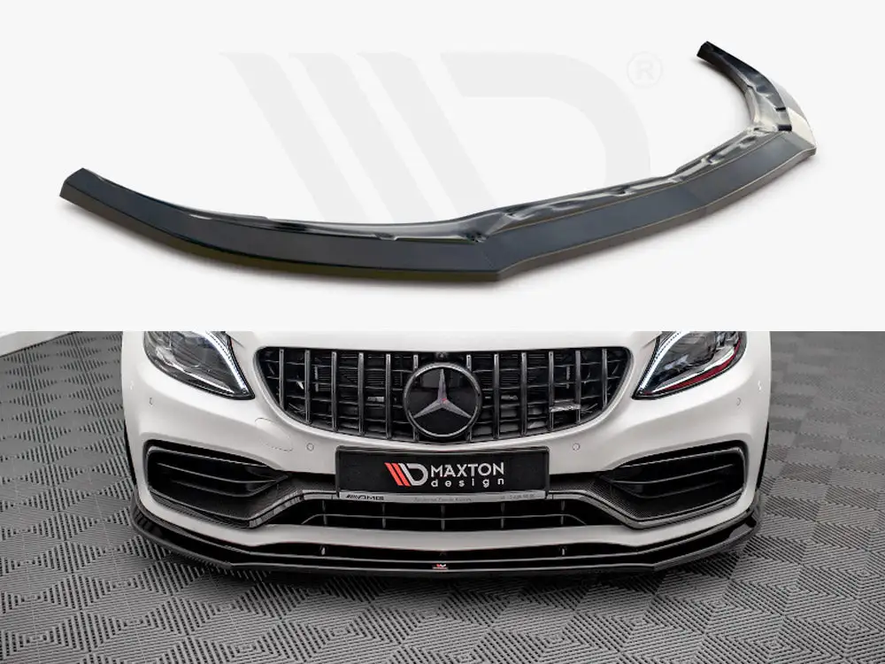 Mercedes-amg C63 Coupe C205 Facelift (2018-2021) Front Splitter V.3 - Maxton Design 1 Mercedes-amg C63 Coupe C205 Facelift (2018-2021) Front Splitter V.3 - Maxton Design