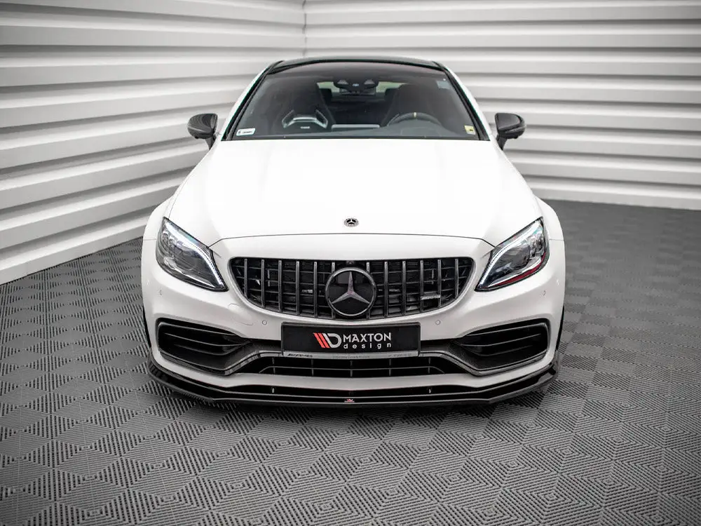 Mercedes-amg C63 Coupe C205 Facelift (2018-2021) Front Splitter V.3 - Maxton Design 2 Mercedes-amg C63 Coupe C205 Facelift (2018-2021) Front Splitter V.3 - Maxton Design - Image 2