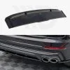 Audi SQ8 MK1 (2020-) Central Rear Splitter - Maxton Design