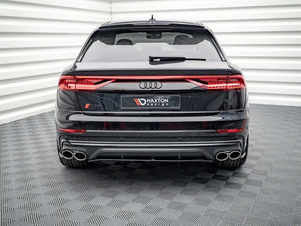 Audi SQ8 MK1 (2020-) Central Rear Splitter - Maxton Design 2 Audi SQ8 MK1 (2020-) Central Rear Splitter - Maxton Design - Image 2