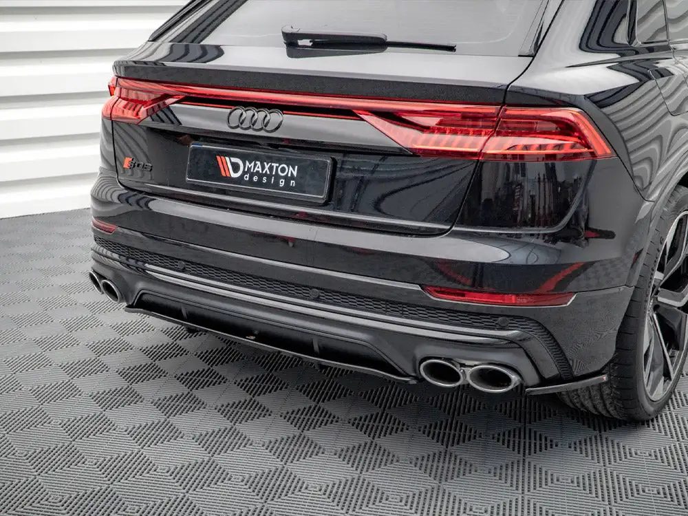 Audi SQ8 MK1 (2020-) Central Rear Splitter - Maxton Design 3 Audi SQ8 MK1 (2020-) Central Rear Splitter - Maxton Design - Image 3