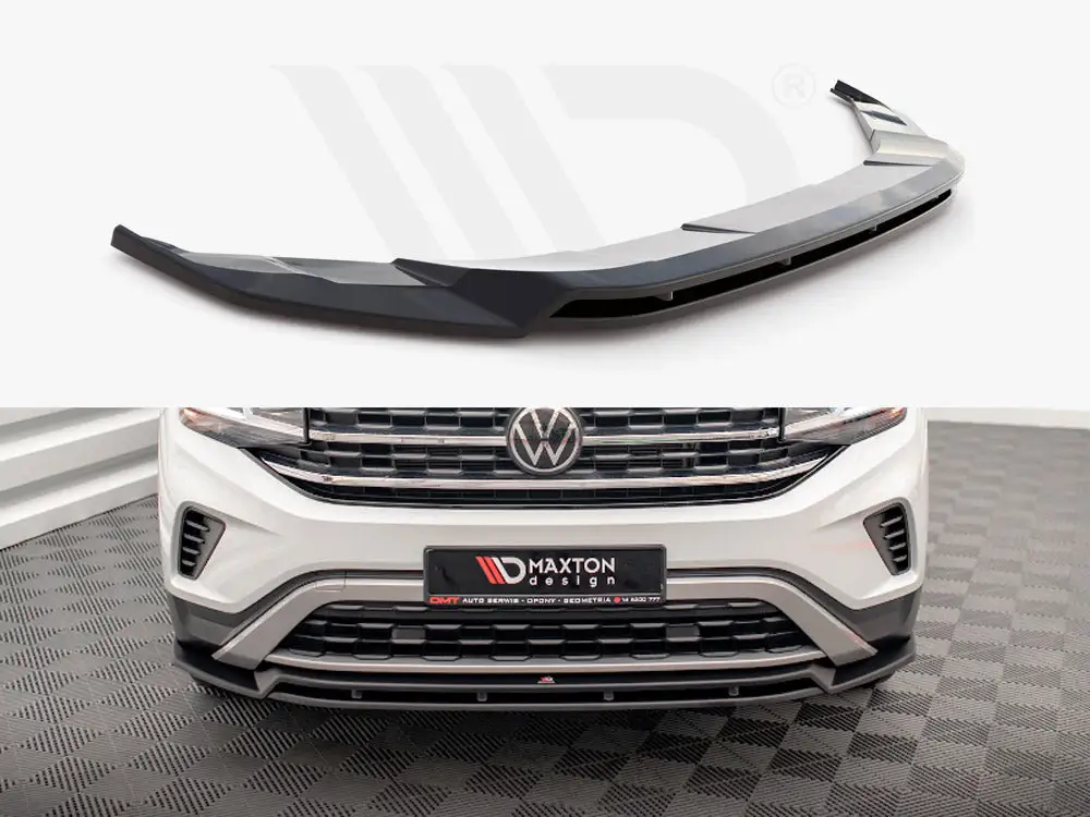 VW Atlas Cross Sport (2020-) Front Splitter V.2 - Maxton Design 1 VW Atlas Cross Sport (2020-) Front Splitter V.2 - Maxton Design