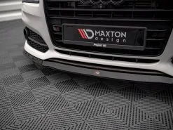 Audi S8 D4 FL (2015-2017) Front Splitter V.2 - Maxton Design -Headlights, Tail Lights & Body Electrical Parts 20220707191703 62c7231f6a427