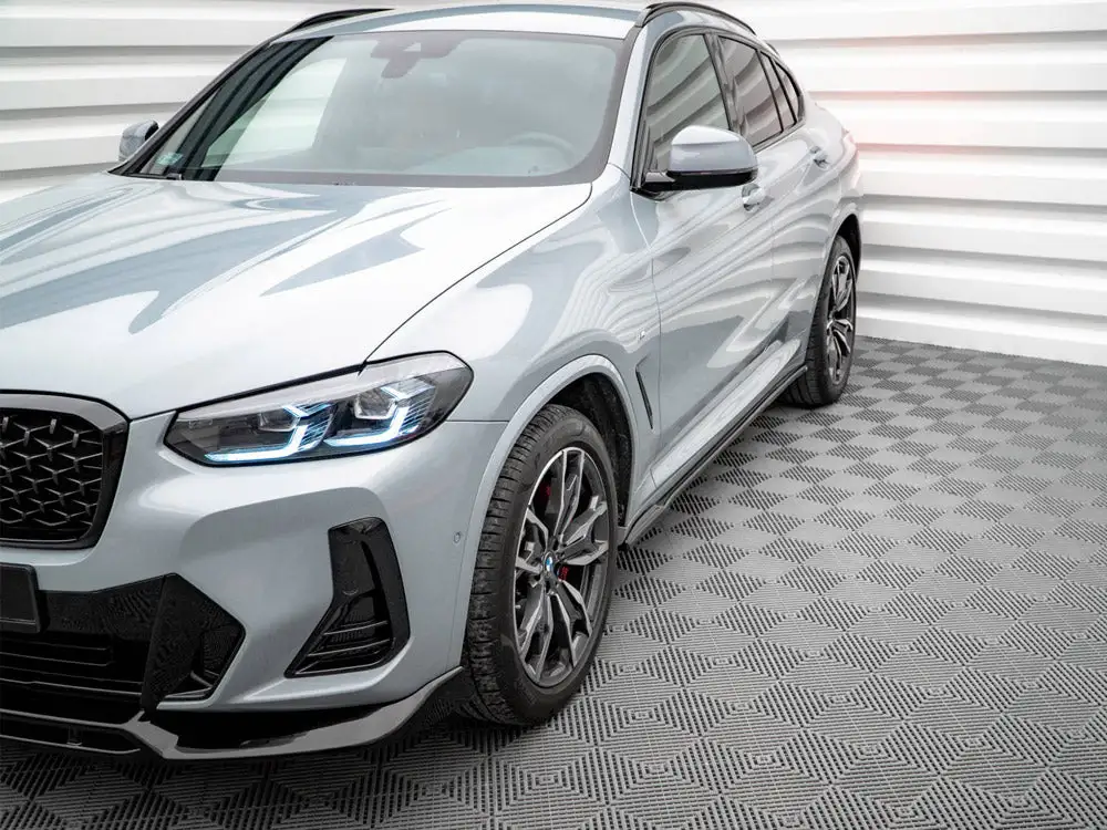 BMW X4 M-pack G02 Facelift Side Skirts Diffusers - Maxton Design 2 BMW X4 M-pack G02 Facelift Side Skirts Diffusers - Maxton Design - Image 2