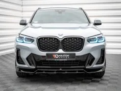 BMW X4 M-pack G02 Facelift Front Splitter V.1 - Maxton Design -Headlights, Tail Lights & Body Electrical Parts 20220728180318 62e2c1565104e