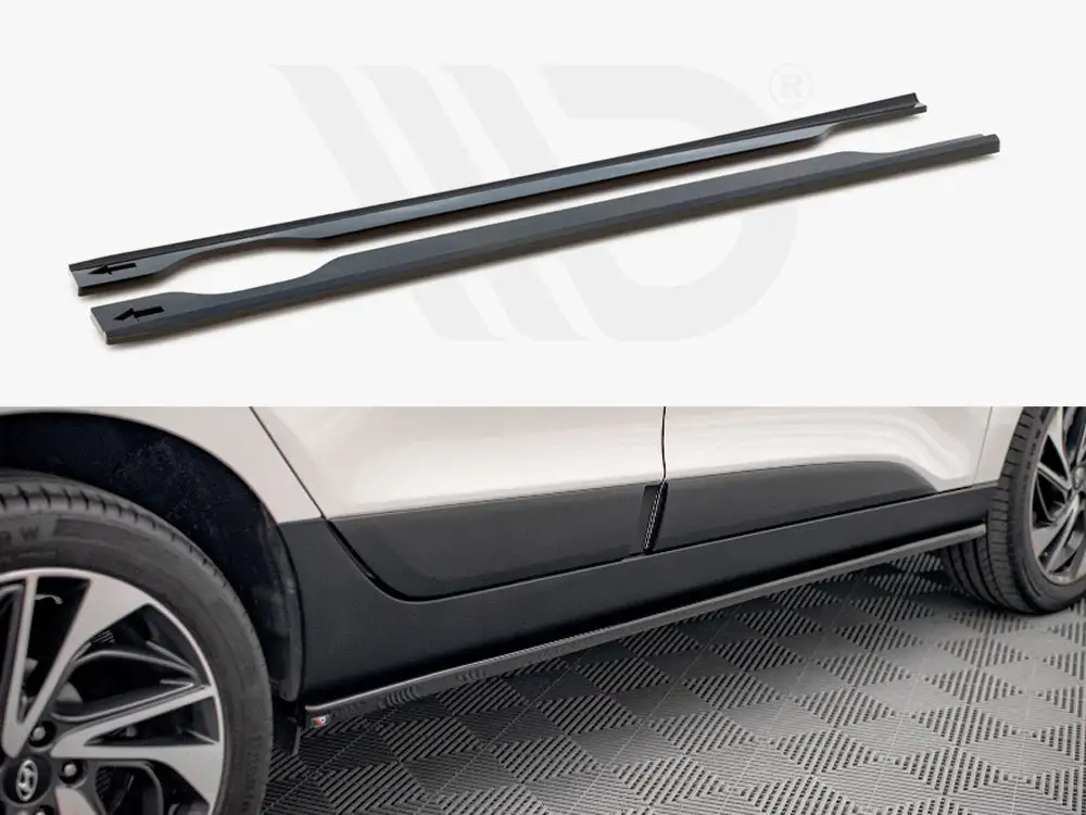 Hyundai Ix35 Mk1 Side Skirts Diffusers - Maxton Design 1 Hyundai Ix35 Mk1 Side Skirts Diffusers - Maxton Design