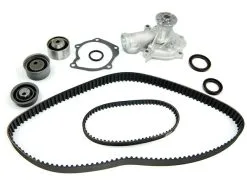 Replacement - Timing Belt Kit And Water Pump - 1999 - 2003 Mitsubishi Galant 2.4L 4 Cylinder 16 Valve SOHC With Engine Code 4G64 - 298-018