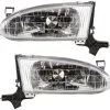 DIY Solutions - Headlight Assembly - Set Of 2 - 1998 - 2002 Chevrolet Prizm - LHT03241